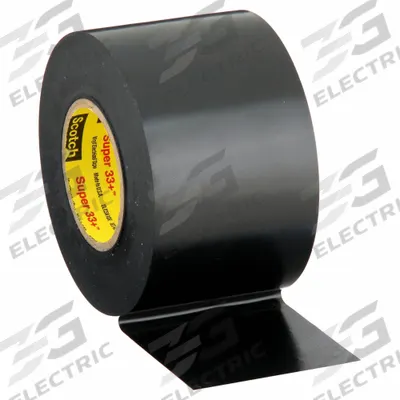 3M Electrical Tape: 2 in Wd, 22 yd Lg, 7 mil Thick, Vinyl, Rubber, 600 V Volt Rating - General Purpose Electrical Tape