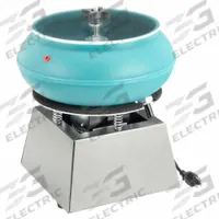RAYTECH Vibratory Tumbler: 0.18 cu ft Capacity, Drain Included (MPN 23-024). Key specifications — Tumbler Operation: Wet/Dry; Bowl Amplitude: Adjustable; Brand: RAYTECH; Tumbler Design: Drain.