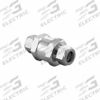 HAM-LET Check Valve: Poppet, Inline Valve Body, 10 mm Pipe Size, Let-Lok® x Let-Lok®, Let-Lok, FKM (MPN H-400HP-SS-L-10MM-1/3 PSI). Key specifications — Brand: HAM-LET.