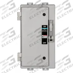 SIEMENS Safety Switch: Non-Fusible, 100 A, Three Phase, 600V AC, Non-Metallic, Indoor/Outdoor (MPN HNF363X). Key specifications — attr867131: SIEMENS.