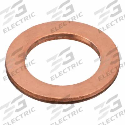 APPROVED VENDOR Sealing Washer: M10 Screw Sz, Copper, Copper Seal, 10 mm Inside Dia, 16 mm Outside Dia - Single-Piece Sealing Washers