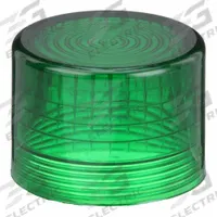 EATON Pilot Light Lens: 30 mm Panel Mounting Hole Dia, Green, Fresnel, Incandescent/LED (MPN HT8BG). Key specifications — Brand: EATON; Compatible with Series: HT800 PresTest; Lens Material: Plastic.