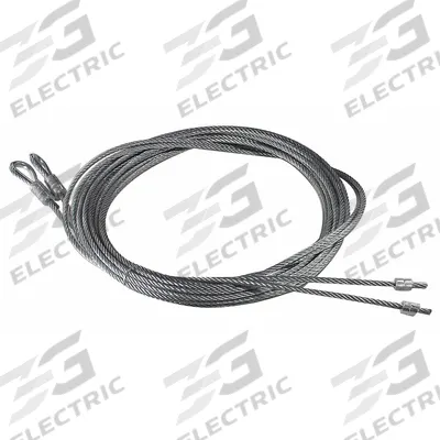 AMERICAN GARAGE DOOR SUPPLY Cable Assembly: Steel, 1,000 lb Load Rating - Max, 7 x 19 - Cables