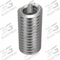 HELI-COIL Helical Insert: Tanged Tang Style, Free-Running, 1/4"-20 Thread Size, Plain, Plain, 100 PK (MPN A1185-4CN750). Key specifications — attr798694: 18-8; attr798710: Right Hand; attr798707: 1/4"-20; attr798676: Metal; attr798705: Inch; attr798675: HELI-COIL; attr798708: 200,000 to 250,000 psi; attr798713: Coarse.