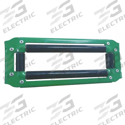SPEEDAIRE Roller Guide: For RA Series Reel Series, Nylon, Green, Steel, For 12 5/8 in Reel Wd - Roller Guide Assemblies for Spring-Return Hose Reels