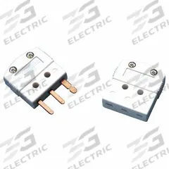OMEGA Temperature Probe Connectors & Adapters: Plug, For Type K Thermocouple Type, Mini Plug, 3 Pins (MPN MTP-K-M). Key specifications — attr1432251: No Clamp Included; attr1432252: No Write-On Window Included; attr1432255: Flat; attr1276097: Plug; attr1276100: Chromel; attr1276082: Mini Plug; attr1276092: OMEGA; attr1276087: Yellow.