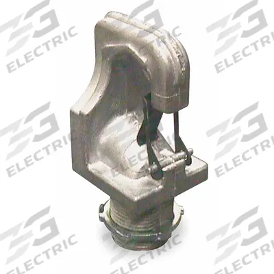 LITHONIA LIGHTING Fixture Accessories: 6 in Lg, 4 in Wd, 3 3/4 in Ht - Clips, Chains & Hangers for Bay Lights