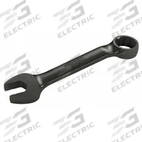 PROTO Combination Wrench: Alloy Steel, Black Oxide, 7/16 in Head Size, 3 1/4 in Overall Lg, Offset (MPN J1214ESB). Key specifications — attr309539: 7/16 in; attr309567: Yes; attr324930: PROTO.