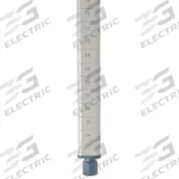 METRO Shelving Post: 74 3/16 in x 1 3/4 in, Taupe, 18 ga Post Gauge, Steel, Epoxy Coated (MPN MQ74PE - 9995Z). Key specifications — attr37235: Steel; attr37236: Epoxy Coated; attr37233: Taupe; attr37247: (10) MetroMax S Hooks; attr33785: METRO.