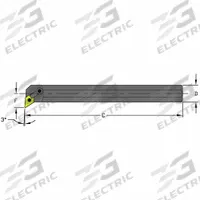 ULTRA-DEX USA Indexable Boring Bar: S16S MDUNR3 (MPN 957-000-393). Key specifications — attr257292: S16S MDUNR3.