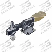 JERGENS Hold-Down Toggle Clamp: Horizontal Handle, Flange Base Mounting, 2.87 in Arm Lg (MPN 70022). Key specifications — attr668198: JERGENS.