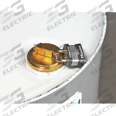 APPROVED VENDOR Drum Plug Lock: 2 in_3/4 in For Plug Size, Steel, 3/4 in Outside Dia, Steel Drums - Drum Locks