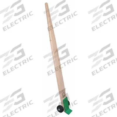 APPROVED VENDOR Pry Bar Dolly: 3,500 lb, Wood, 60 in Handle, Steel - Wood Handle & Steel Nose Plate Pry Bar Lever Dollies