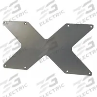 VIDEO MOUNT PRODUCTS Adaptor Plate: Ceiling/Wall, Fixed, Powder Coated, Silver, For Televisions, AP1. Key specifications — Manufacturer Part Number: AP1; Finish: Powder Coated; Material: Steel; Mounting Location: Ceiling; Brand: VIDEO MOUNT PRODUCTS; Color: Silver.