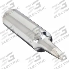 HAKKO Soldering Tip: T18 Series, Chisel, 1.2 mm W, 15.5 mm Lg (MPN T18-S9). Key specifications — attr184973: HAKKO; attr184976: FX-8802; attr184970: T18-S9.