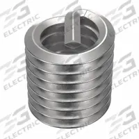 HELI-COIL Helical Insert: Tanged Tang Style, Screw-Locking, 3/8"-16 Thread Size, Plain, 100 PK (MPN A3585-6CN562). Key specifications — Material Grade/Class: 18-8; Thread Direction: Right Hand; STI Tap Size: 3/8"-16; Compatible Material: Metal; System of Measurement: Inch; Brand: HELI-COIL; Tensile Strength: 200,000 to 250,000 psi; Thread Type: Coarse.