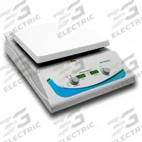 BENCHMARK SCIENTIFIC Hot Plate Stirrer: US Std Plug Type, 1 Positions, 10 in Plate Wd, Rectangular (MPN H3710-HS-E). Key specifications — attr1025312: BENCHMARK SCIENTIFIC; attr1025316: Digital; attr1025320: No; attr1025337: Hot Plate Stirrer; attr1029342: Hot Plate Stirrer; attr1029343: Yes; attr1071280: 120/230V AC; attr1433246: US Standard.