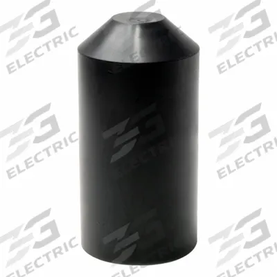 ELECTRIDUCT Heat Shrink End Caps: 25 Pk, 2.17 in I.D. Before Shrinking