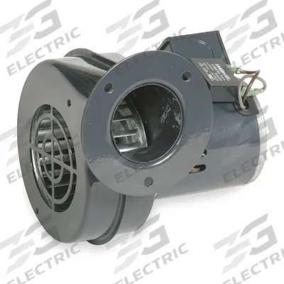 Dayton Blower: 3 7/8 in Wheel Dia, Direct Drive, 68 cfm, 1/70 hp, 230V AC, 1 Ph - OEM Direct-Drive Blowers with Drive