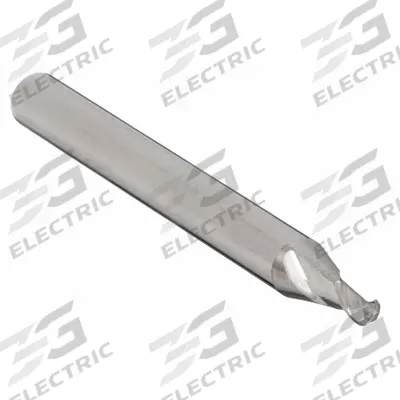 APPROVED VENDOR Ball End Mill: Carbide, 2 Flute, 3/64" Mill Dia, 3/32" LOC, 1-1/2" OAL (MPN 219-001010) - General Purpose Carbide Ball End Mills