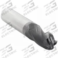 APPROVED VENDOR Ball End Mill: Carbide, AlTiN Coated, 4 Flute, 3/4" Mill Dia, 1-1/2" LOC, 4" OAL (MPN 223-001154)