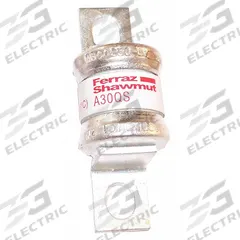Semiconductor Fuse: A30QS Series, Fast-Acting, 75 A, 300 V AC, 300 V DC DC Volt Rating (MPN A30QS75-4L). Key specifications — Series: A30QS; Brand: MERSEN; Voltage Type: AC/DC.