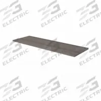 BESTAR Desk Bridge: 59 1/4 in Overall Wd, 19 1/2 in Overall Dp (MPN 160820-1147). Key specifications — Material: Particle Board; Product Material: Laminate Particle Board.