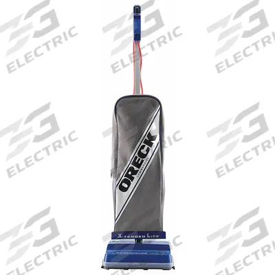 ORECK Upright Vacuum Cleaner: 12 in Cleaning Path Wd, 39 cfm Air Flow, 8 lb Wt - Corded Upright Vacuums