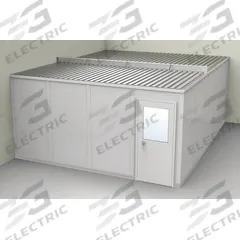 PORTA-FAB Modular In-Plant Office: 20 ft x 16 ft x 8 ft, 2 Walls, Vinyl-Covered Drywall, Gray (MPN GV1620G-2). Key specifications — attr1283794: PORTA-FAB; attr1283748: STC 31; attr1283763: Steel.