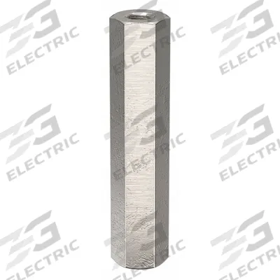 APPROVED VENDOR Standoff: Inch, Female x Female, Hex, Aluminum, Plain, 1 1/4 in Overall Lg - Aluminum Female x Female Standoffs