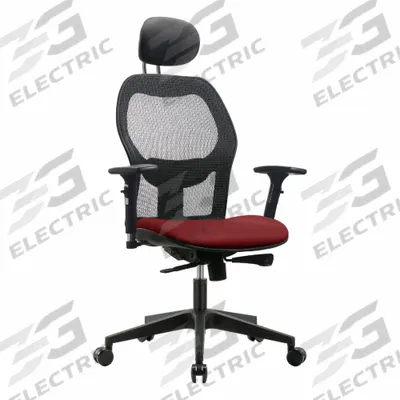 APPROVED VENDOR Executive Chair: Mesh Office Chairs, Forward/Backward Slide/Ht - Adjustable-Arm Office Chairs