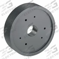 APPROVED VENDOR V-Belt Pulley: 3V1400, 8 Groove, 14 in OD, Bushed Bore, E, For 3V/3VX Belt Section (MPN 83V1400E). Key specifications — Pulley Industry Number: 3V1400; Pitch Diameter: 14 in (3V); For Belt Section (broad, with similar types): 3V or 3VX.