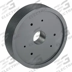 APPROVED VENDOR V-Belt Pulley: 3V1400, 8 Groove, 14 in OD, Bushed Bore, E, For 3V/3VX Belt Section (MPN 83V1400E). Key specifications — Pulley Industry Number: 3V1400; Pitch Diameter: 14 in (3V); For Belt Section (broad, with similar types): 3V or 3VX.
