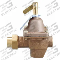 WATTS Boiler Feed Water Pressure Regulator: FNPT x FNPT, 1/2 in Pipe Size, Bronze, 10 psi to 25 psi (MPN TB1156F). Key specifications — Brand: WATTS; Union Type: Single Union.