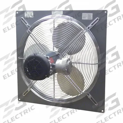 CANARM Panel Mounted Hazardous Location Exhaust Fan: Direct Drive, 24 in Blade - Hazardous Location Direct-Drive Panel Exhaust Fans