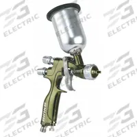 BINKS HVLP Spray Gun: HVLP, 4 in to 6 in, 1/4 in Air Inlet Size, Coatings/Paints, 6.4 cfm @ 10 psi (MPN 1466-12HV-C1S). Key specifications — Brand: BINKS; Air Consumption: 6.4 cfm @ 10 psi; Compatible Fluid Type: Coatings; Includes: Hardened Stainless Steel, Heat Treated Fluid Nozzle.