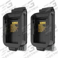 DEWALT Battery Holder: Battery Clips, For 60 V Battery Volt, DEWALT, 2 Batteries Held (MPN DWZB100). Key specifications — attr1237431: DWZH200 Exo ™ Harness; attr1237439: Battery Clips; attr1237428: DEWALT.