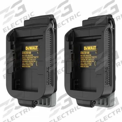 DEWALT Battery Holder: Battery Clips, For 60 V Battery Volt, DEWALT - Cordless Battery Holders