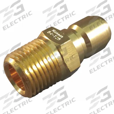 HANSEN Hydraulic Quick Connect Hose Coupling: 1 in, 303 Stainless Steel - ST Series Hydraulic Quick-Connect Coupling Plugs