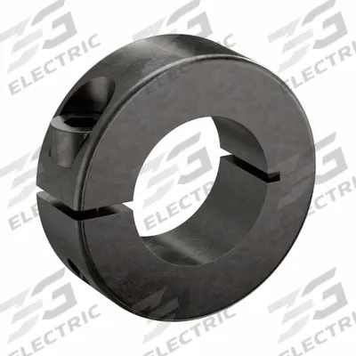 RULAND MANUFACTURING Shaft Collar: 1-Piece, Metric, Round, Clamp-On, 25 mm Bore Dia - Steel Shaft Collars