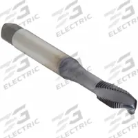 WIDIA GTD Spiral Flute Tap: 1/4"-20 UNC, H3 / 3B, 3 Flute, Plug Chamfer, TiCN Coated Powdered Metal (MPN GT905094)