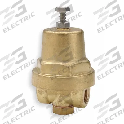 CASH VALVE Pressure Regulator: FNPTF x FNPTF, 3/8 in x 3/8 in, Brass, 10 psig to 50 psig - Brass General Purpose Pressure Regulators