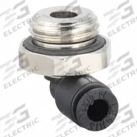 LEGRIS Push-Fit Elbow Fitting: 4 mm OD x 1/4 in Pipe Size, Push-to-Connect x MBSPP, Black, 10 PK (MPN 3199 04 13). Key specifications — Brand: LEGRIS.
