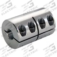 RULAND MANUFACTURING Rigid Shaft Coupling: 3/16 in Bore Dia 1, 3/16 in Bore Dia 2, Round, One-Piece (MPN CLX-3-3-A). Key specifications — attr870032: Round; attr870041: No; attr870034: RULAND MANUFACTURING; attr870070: Inch; attr925532: Same Bore Dimensions.