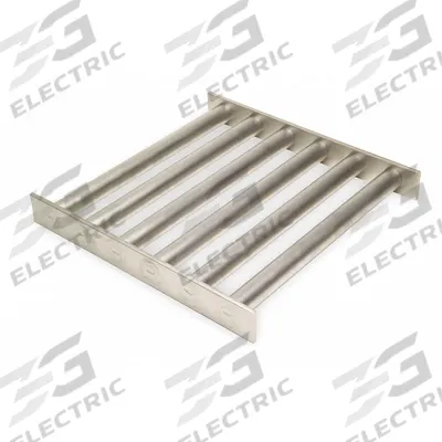ERIEZ Grate Magnet: Square Grate Magnet, Rare Earth, 80 oz Max Magnetic Pull Strength - Square and Rectangular Grate Magnets