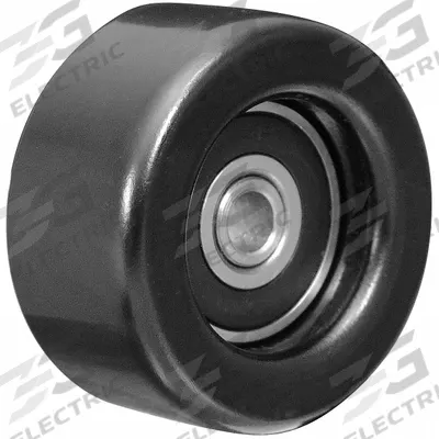 DAYCO Idler Pulley: Idler Pulley, 89158, Serpentine, Flat, Flangeless Flange - Flat Idler Pulleys for Vehicles