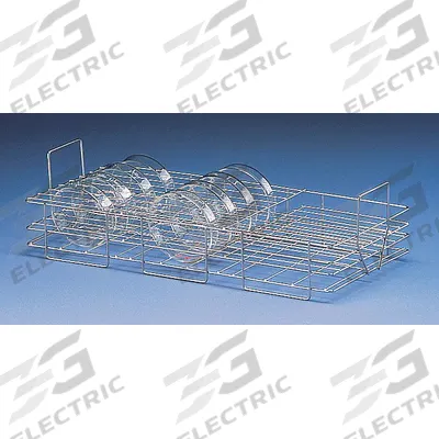 LABCONCO Petri Dish Insert: Petri Dish Insert, Inserts, Stainless Steel - Glassware Washer Racks & Inserts