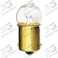 APPROVED VENDOR Incandescent Bulb: Incandescent, Single Contact Bayonet (BA15s), (G) Globe, G6, 631 (MPN 631-10PK). Key specifications — Light Color: White; Trade Number: 631; Voltage: 14V AC; Brand: APPROVED VENDOR; Bulb Shape: G6.