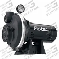 FLOTEC Convertible Well Jet Pump: Thermoplastic, Single Phase, 115/230V AC, 1 hp, 5.6 gpm (MPN FP4332). Key specifications — Brand: FLOTEC; Rated Voltage: 115/230V AC; Includes: Motor; Ejector Included: No Ejector Included; Ejector: Not Included.