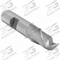 OSG Square End Mill: Cobalt, 2 Flute, 10 mm Mill Dia, 20.63 mm LOC, 63.5 mm OAL (MPN 5800800)